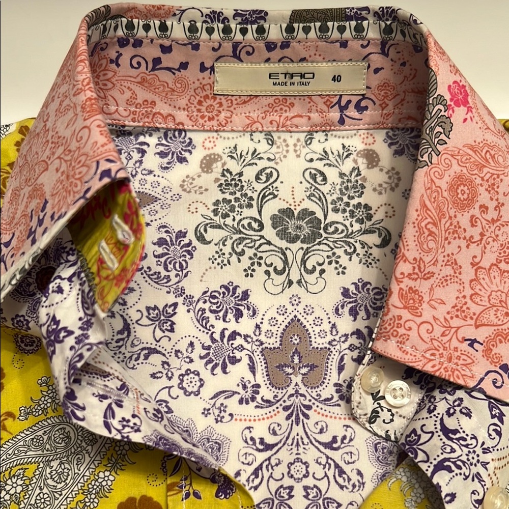 Etro Multicolor Patchwork Blouse - Picture 9 of 12